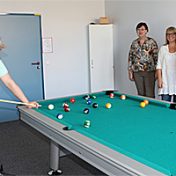 Der neue Billardtisch Schule Rodenbeck